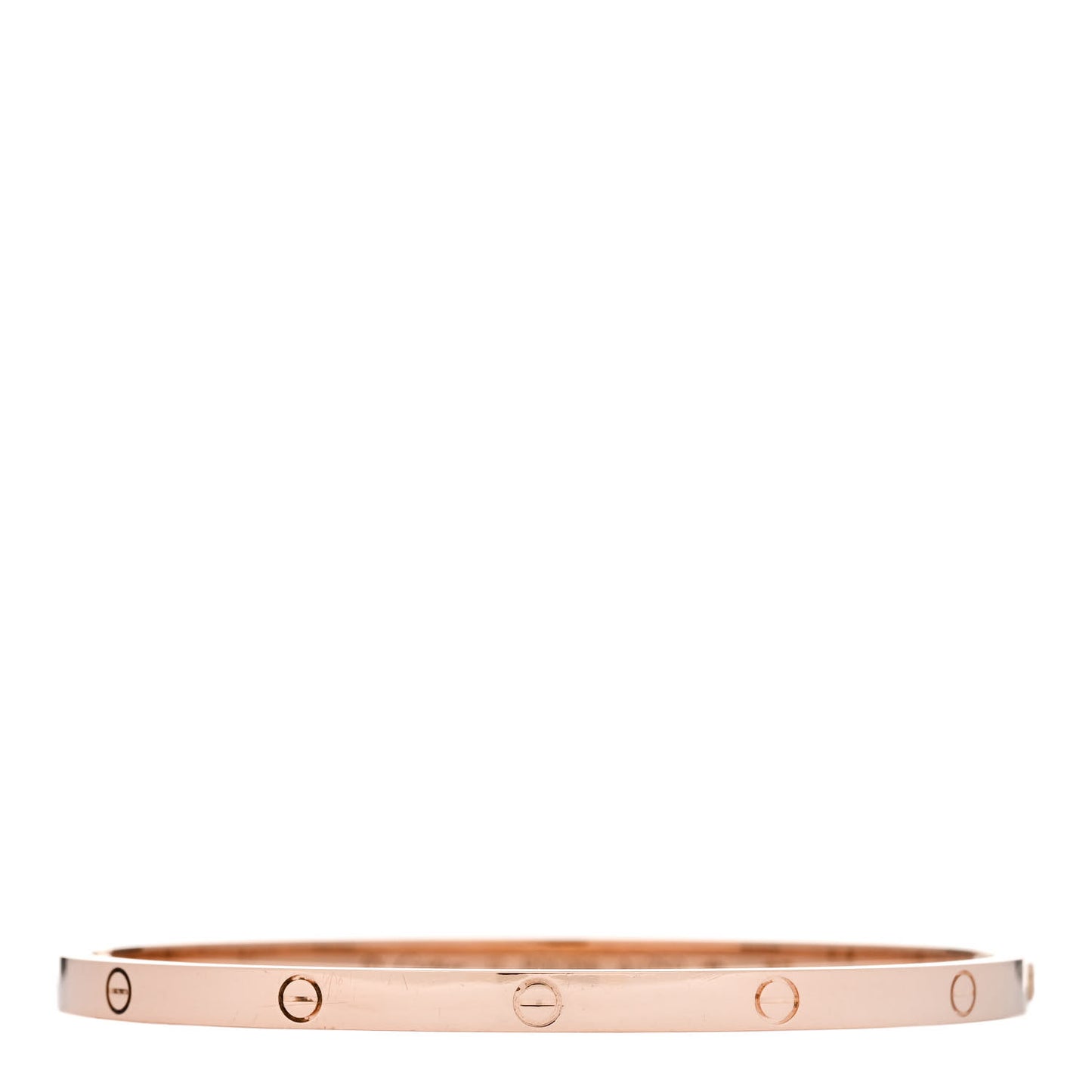 18K Pink Gold Small LOVE Bracelet 17