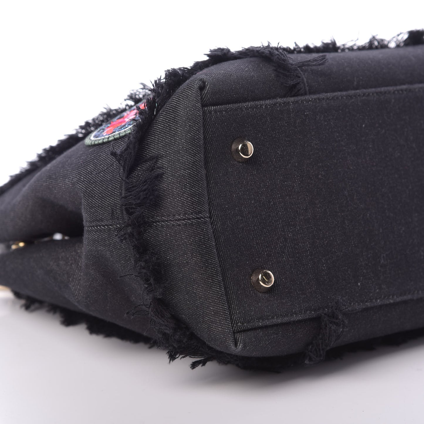 Denim Dior D Light Tote Multi