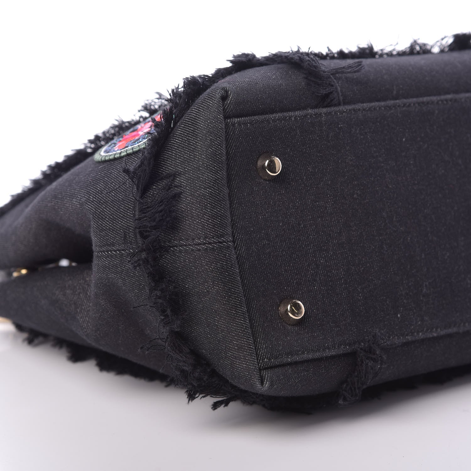 Christian Dior Denim Dior D Light Tote Multi 9 of 10