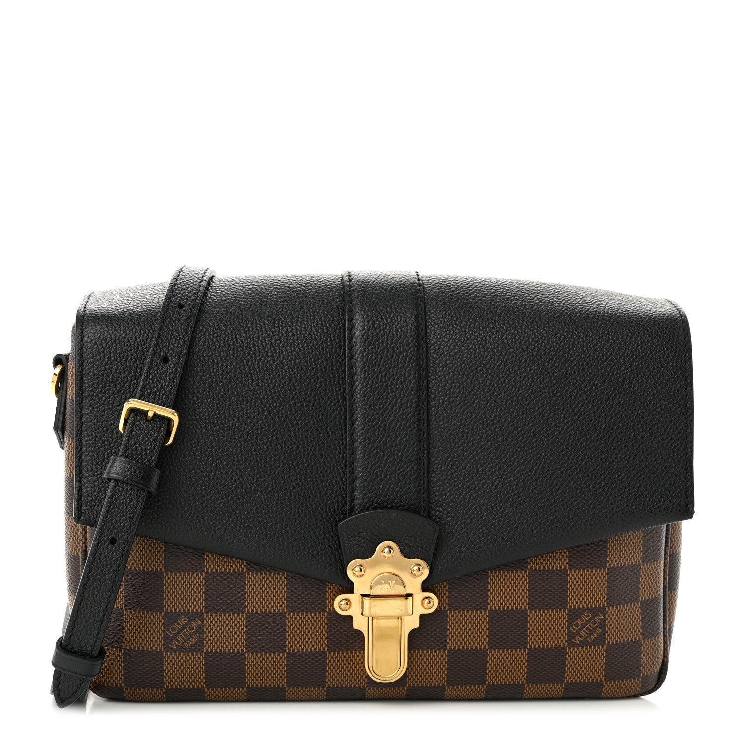 Louis Vuitton Damier Ebene Clapton Black 1 of 9
