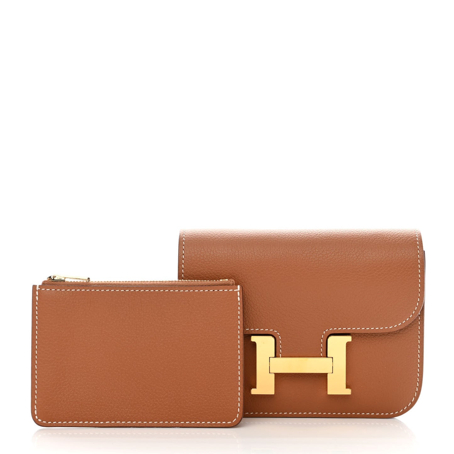 Evercolor Constance Slim Wallet Gold