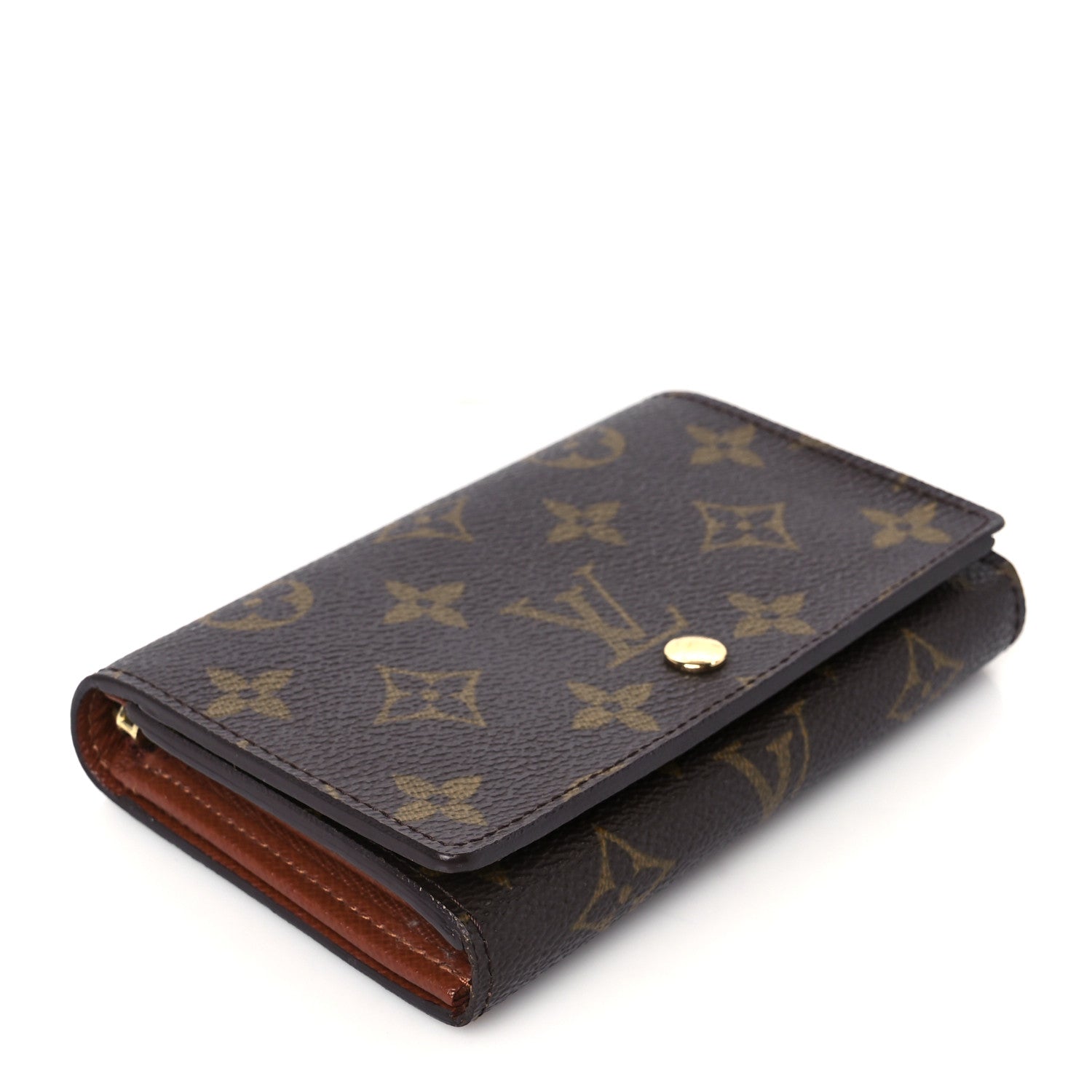 Louis Vuitton Monogram Porte-Monnaie Tresor Wallet 4 of 10