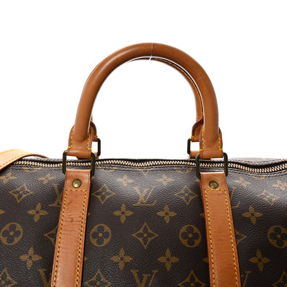 Louis Vuitton Monogram Keepall Bandouliere 55 7 of 10