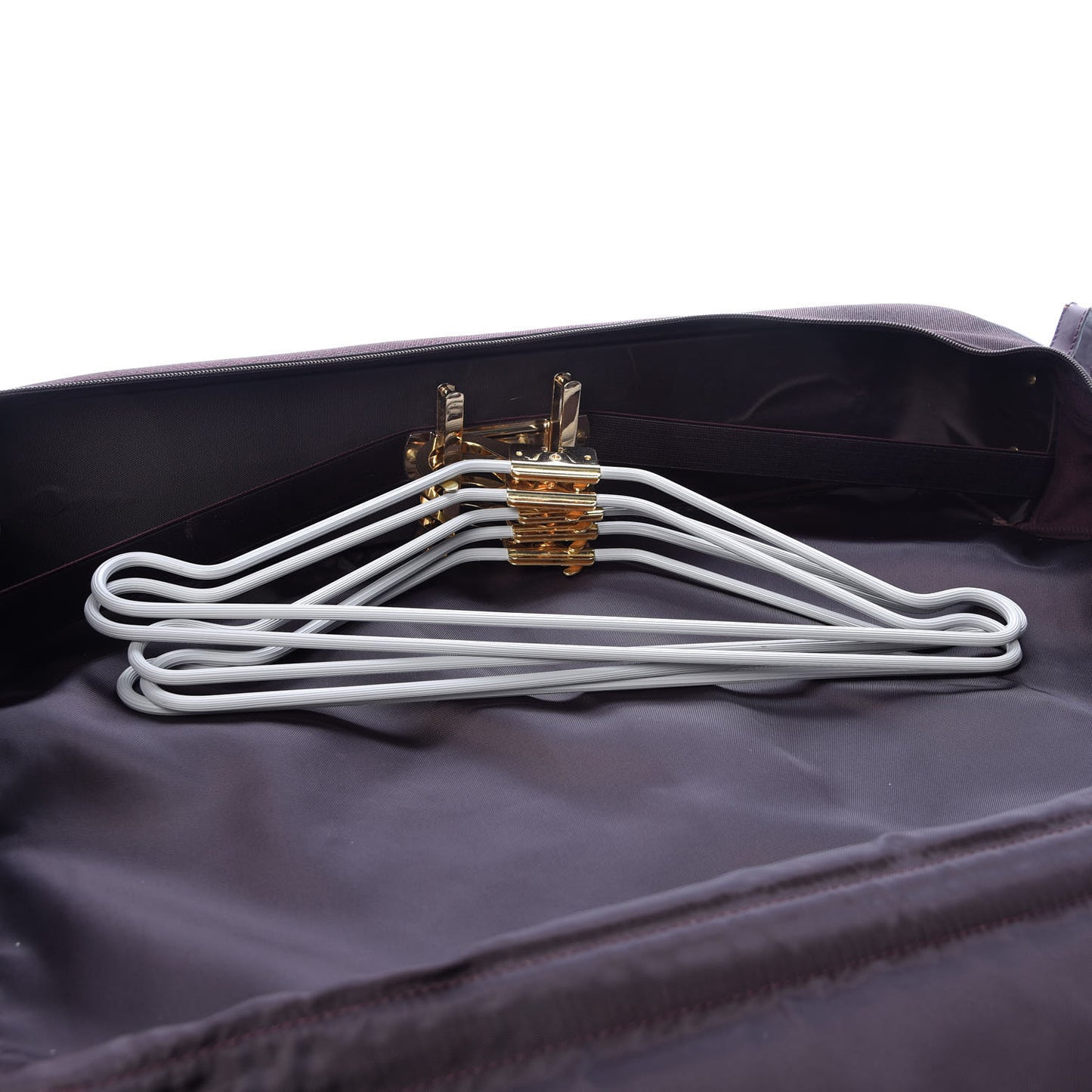 Taiga Canvas 5 Hanger Garment Carrier Bordeaux