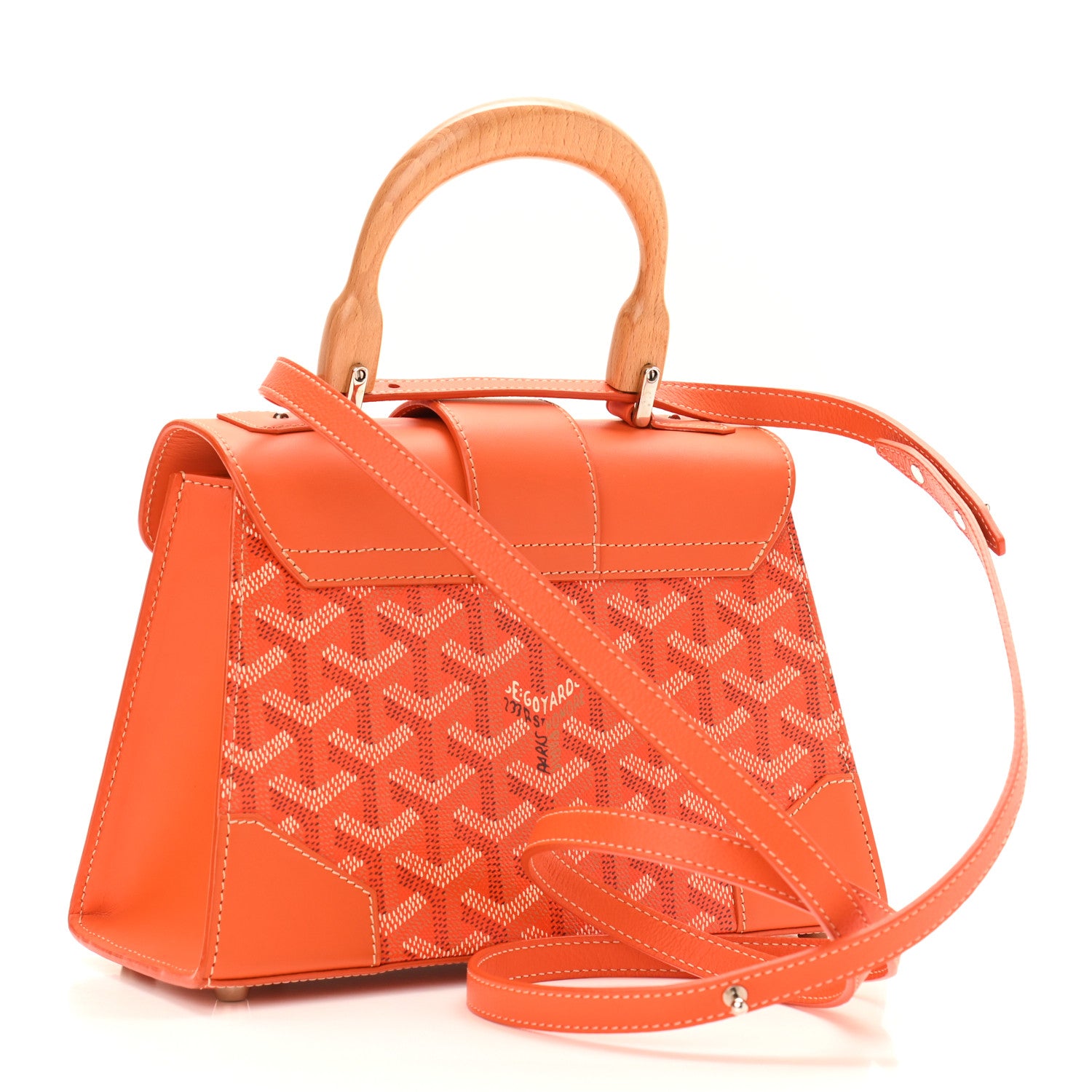 Goyard Goyardine Structure Mini Saigon Orange 3 of 11