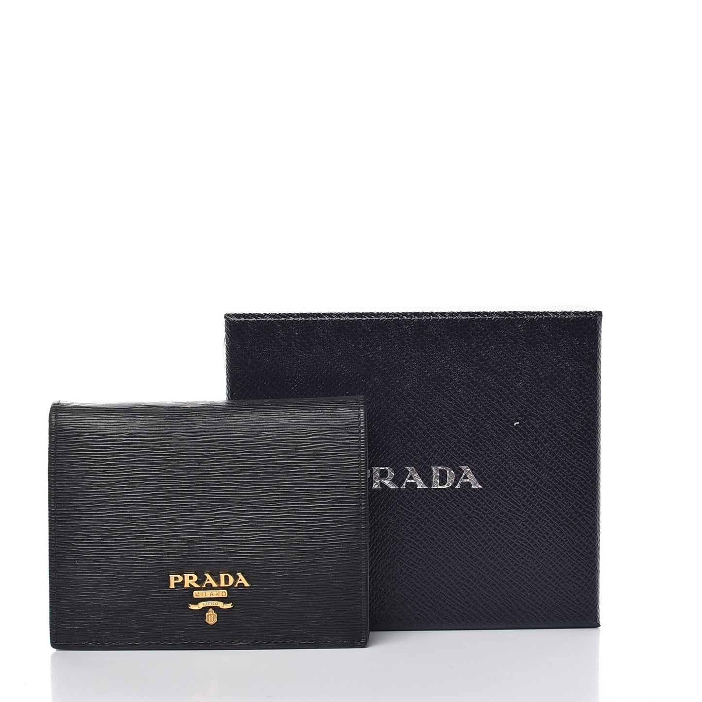 Vitello Move Bi-Fold Wallet Black