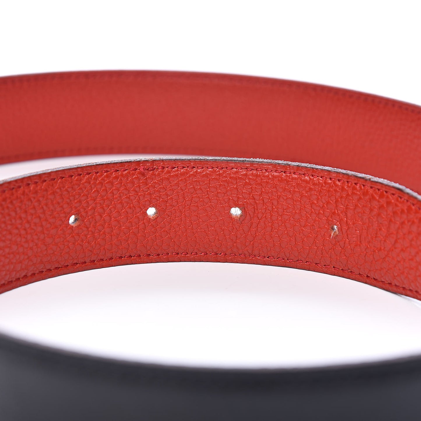 Box Togo 32mm H Belt 75 Black Rouge Garance