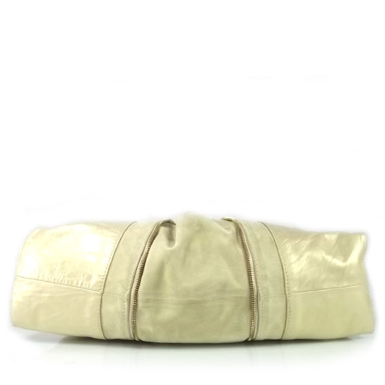 Jimmy Choo Leather Suede Malindi Bag 5 of 7