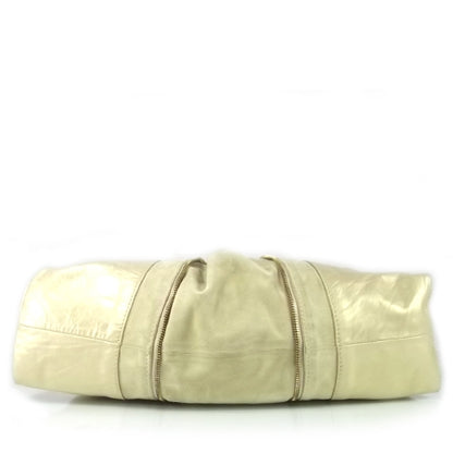 Jimmy Choo Leather Suede Malindi Bag 5 of 7