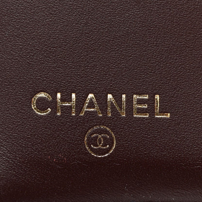 Chanel Caviar Quilted Compact French Flap Wallet Black 9 of 13