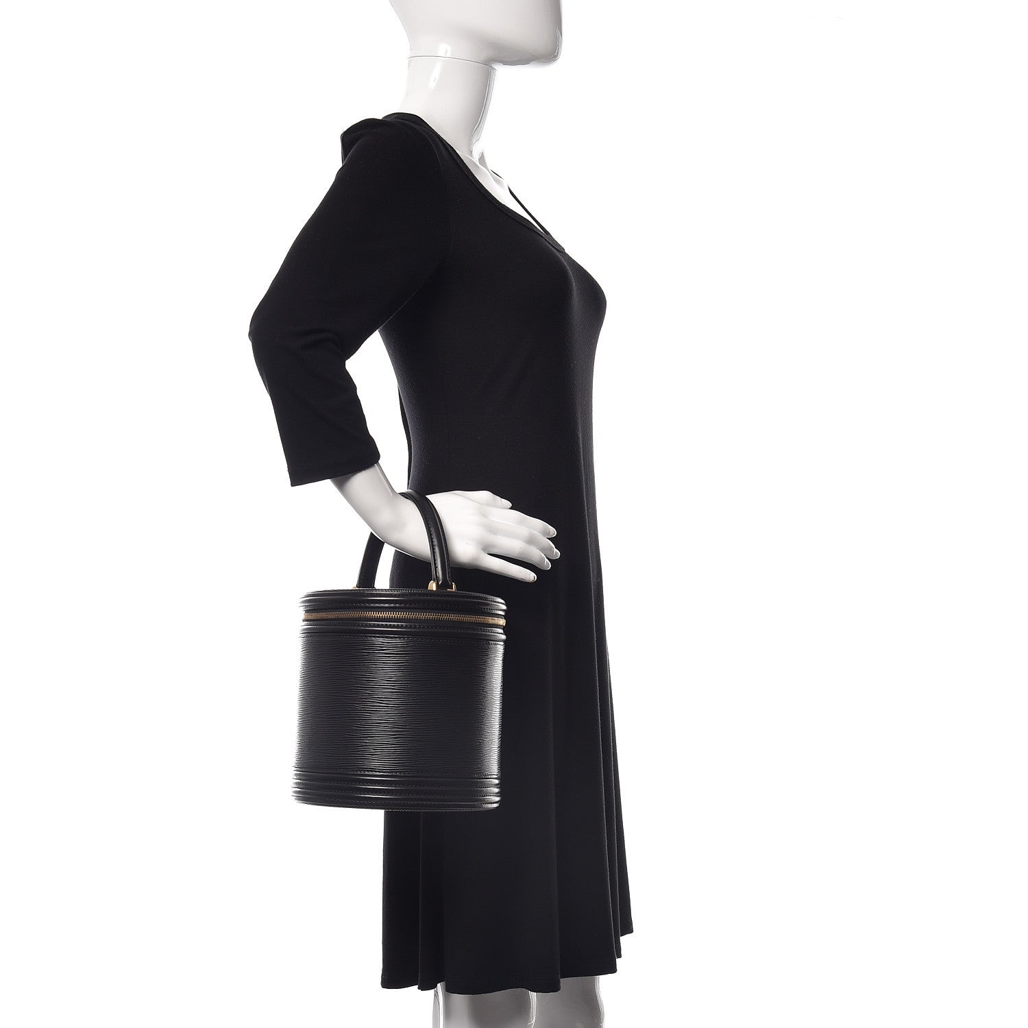 Louis Vuitton Epi Cannes Black 2 of 10