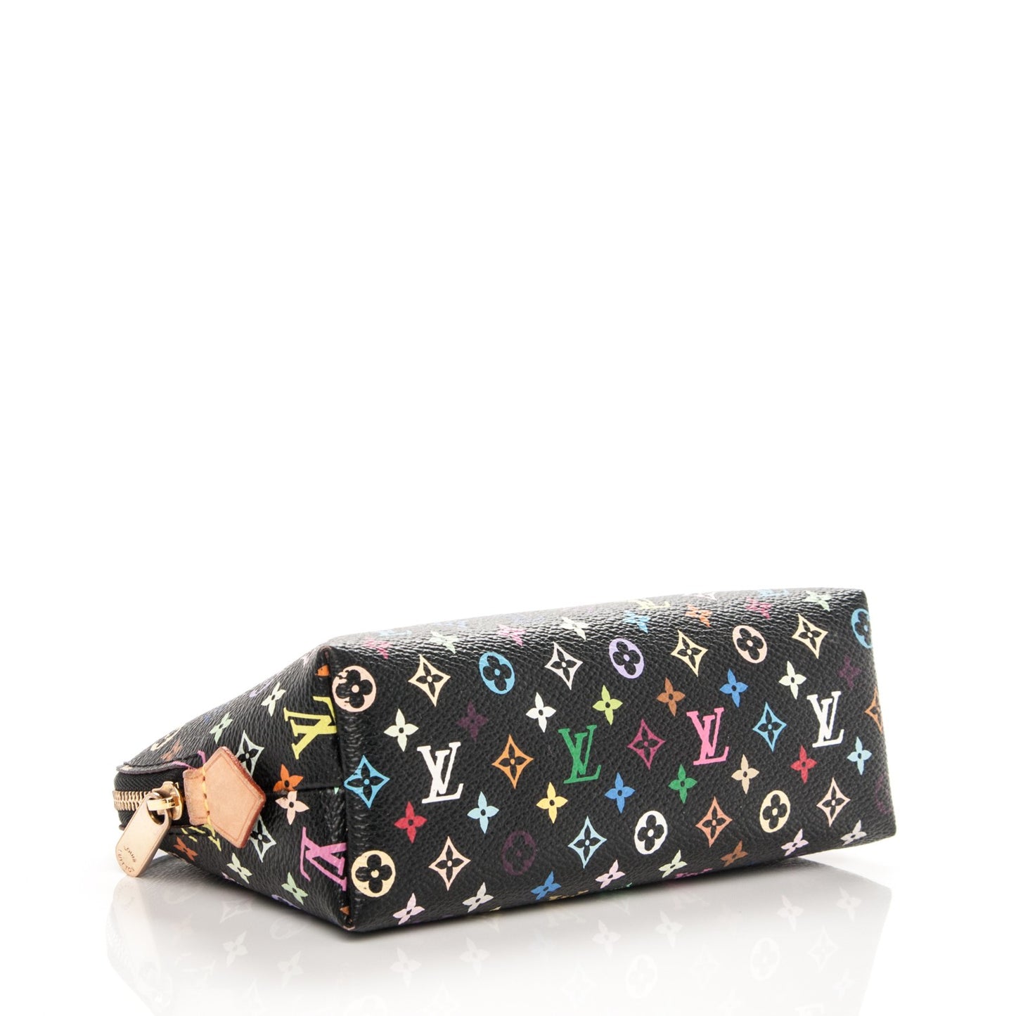 Monogram Multicolor Cosmetic Pouch Black Grenade