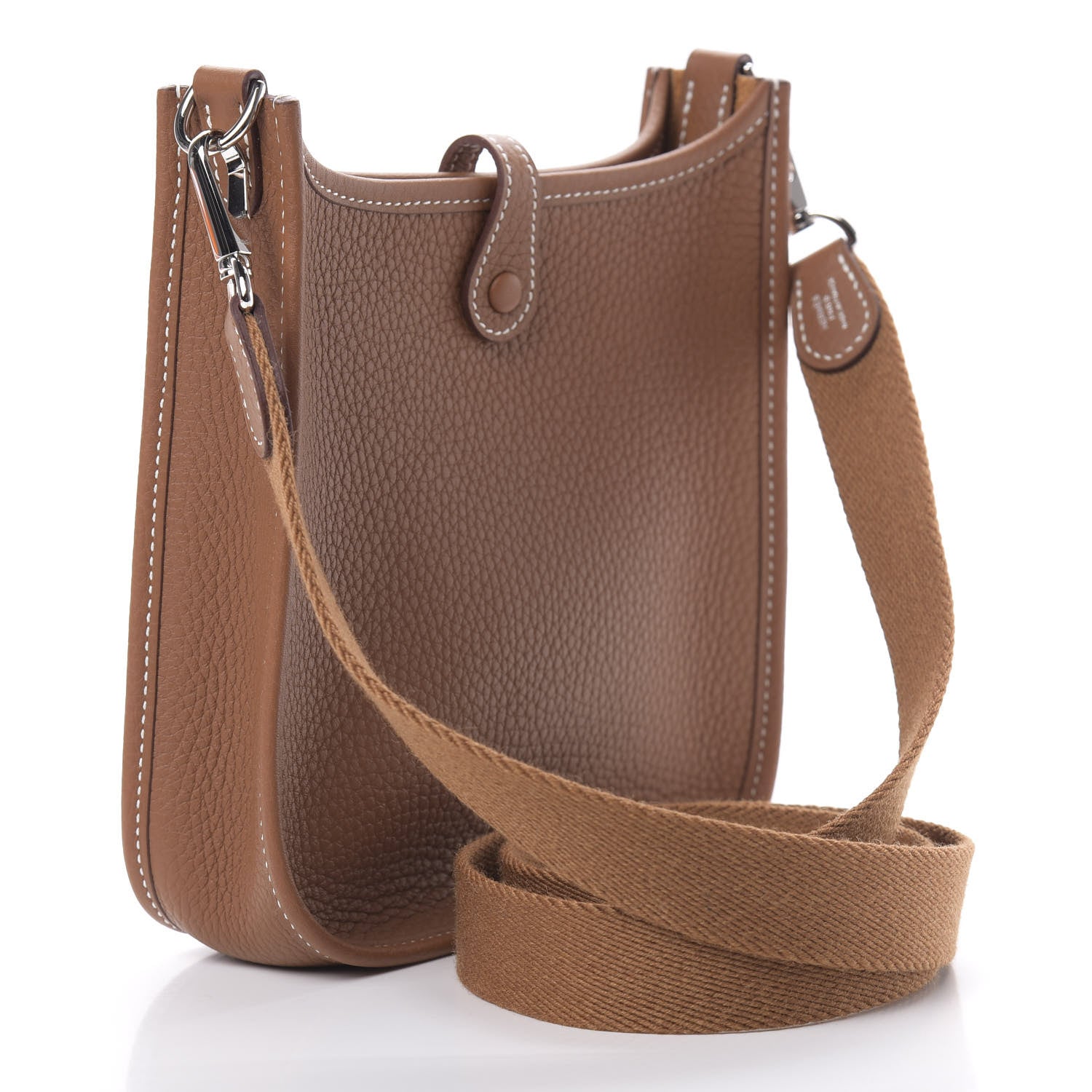 Hermes Taurillon Clemence Evelyne TPM Gold 3 of 11