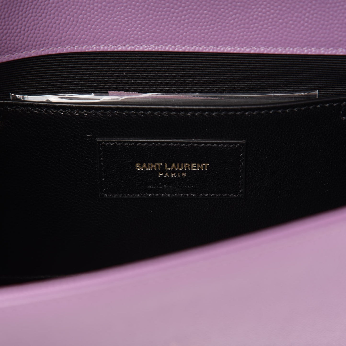 Grain De Poudre Classic Kate Clutch Purple