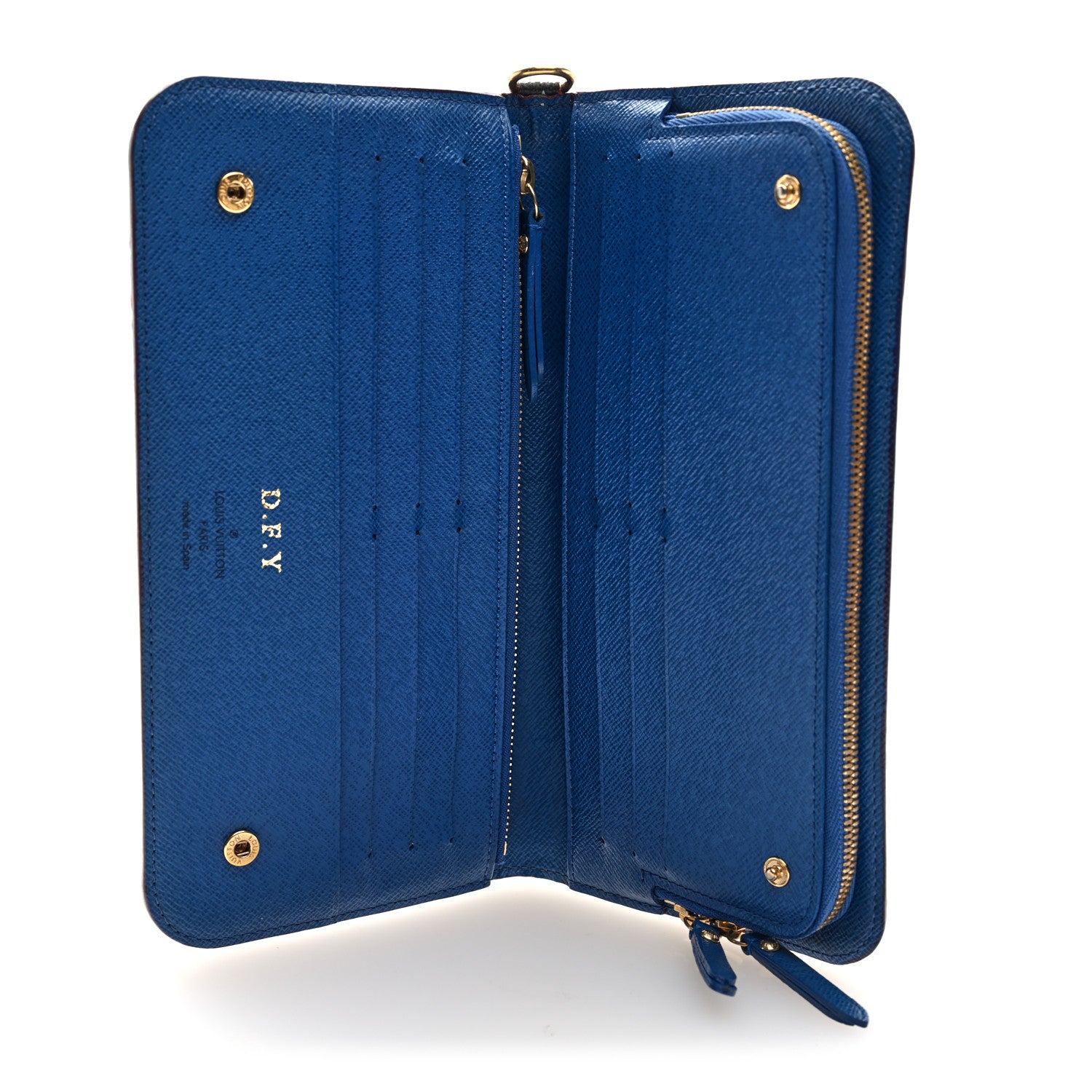 Louis Vuitton Monogram Multicolor Insolite Wallet Black Bleuet 5 of 6