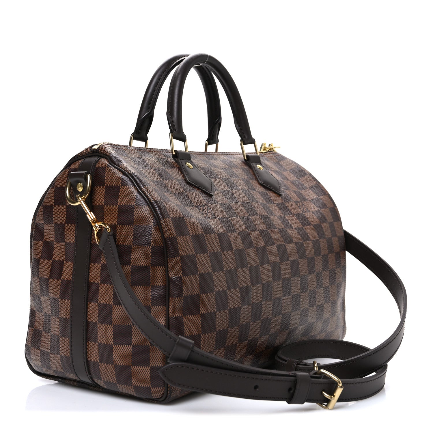 Louis Vuitton Damier Ebene Speedy Bandouliere 30 3 of 9