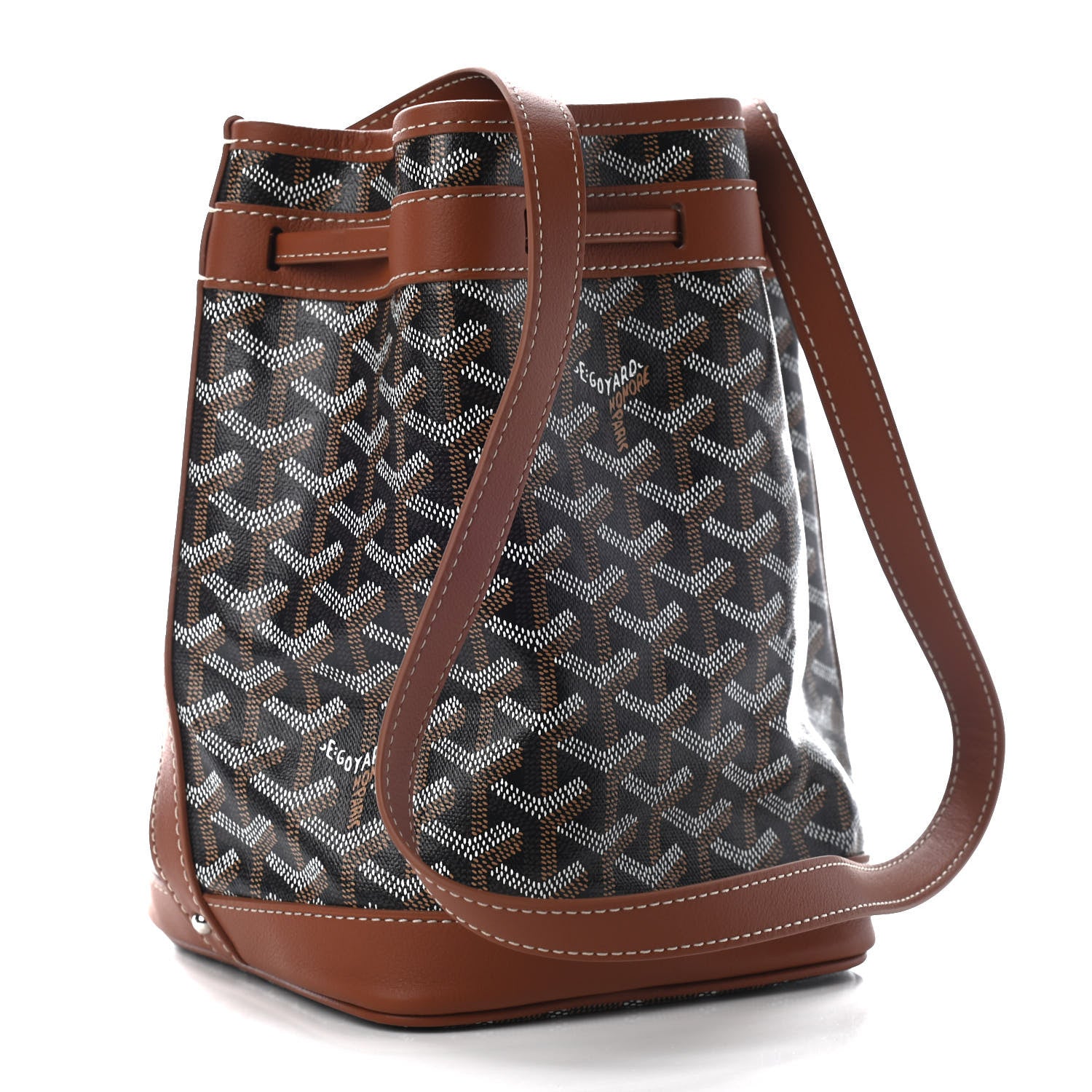 Goyard Goyardine Petit Flot Black Gold 2 of 7