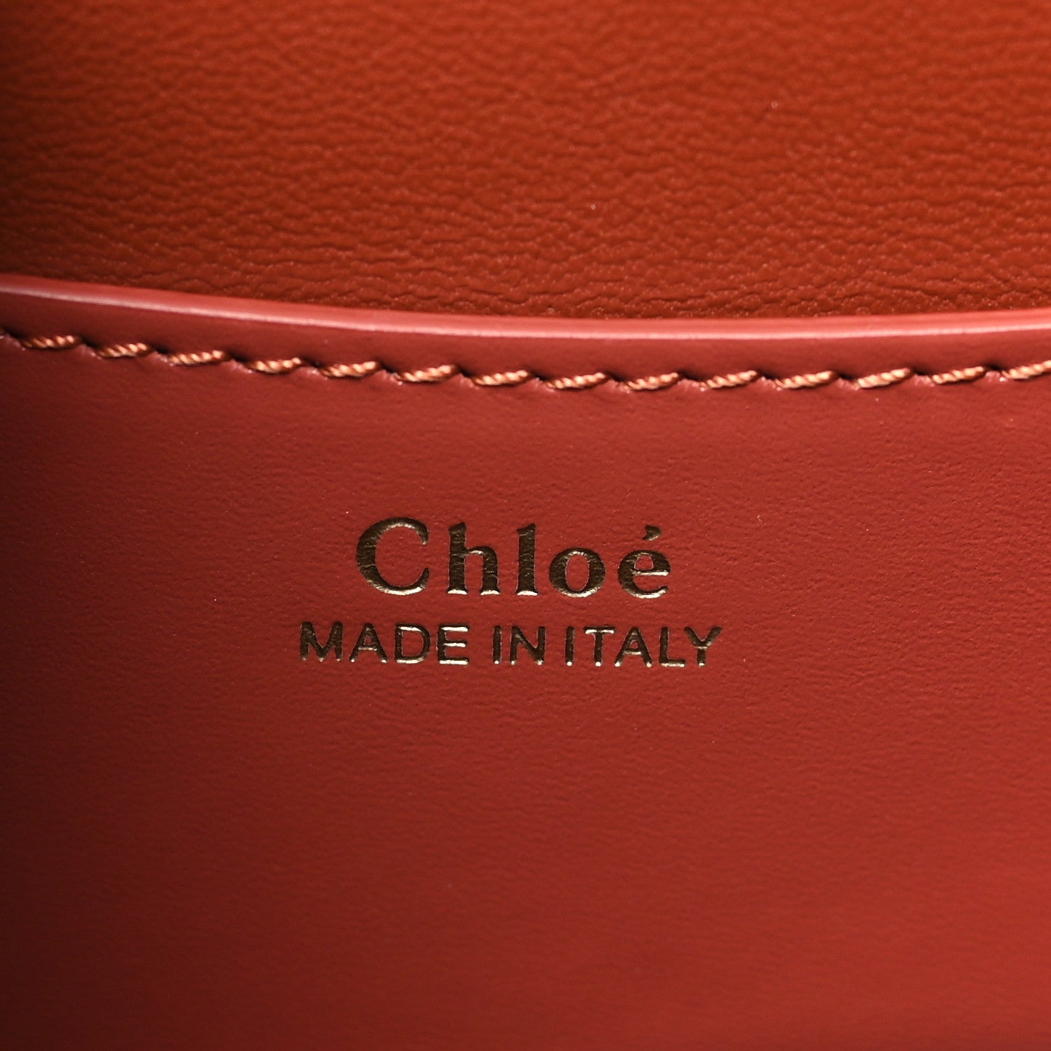 Chloe Calfskin Kattie Shoulder Bag Sepia Brown 6 of 9