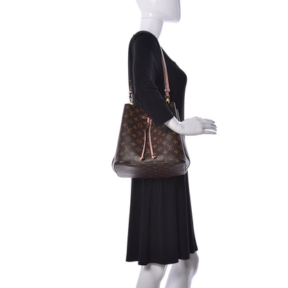Louis Vuitton Monogram Neonoe MM Rose Poudre 2 of 8