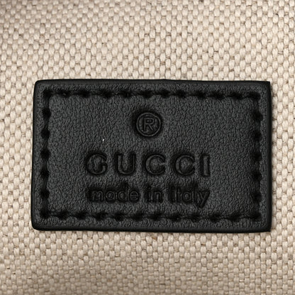 Gucci Calfskin GG Tennis Embossed Pocket Belt Bag Black 6 of 10