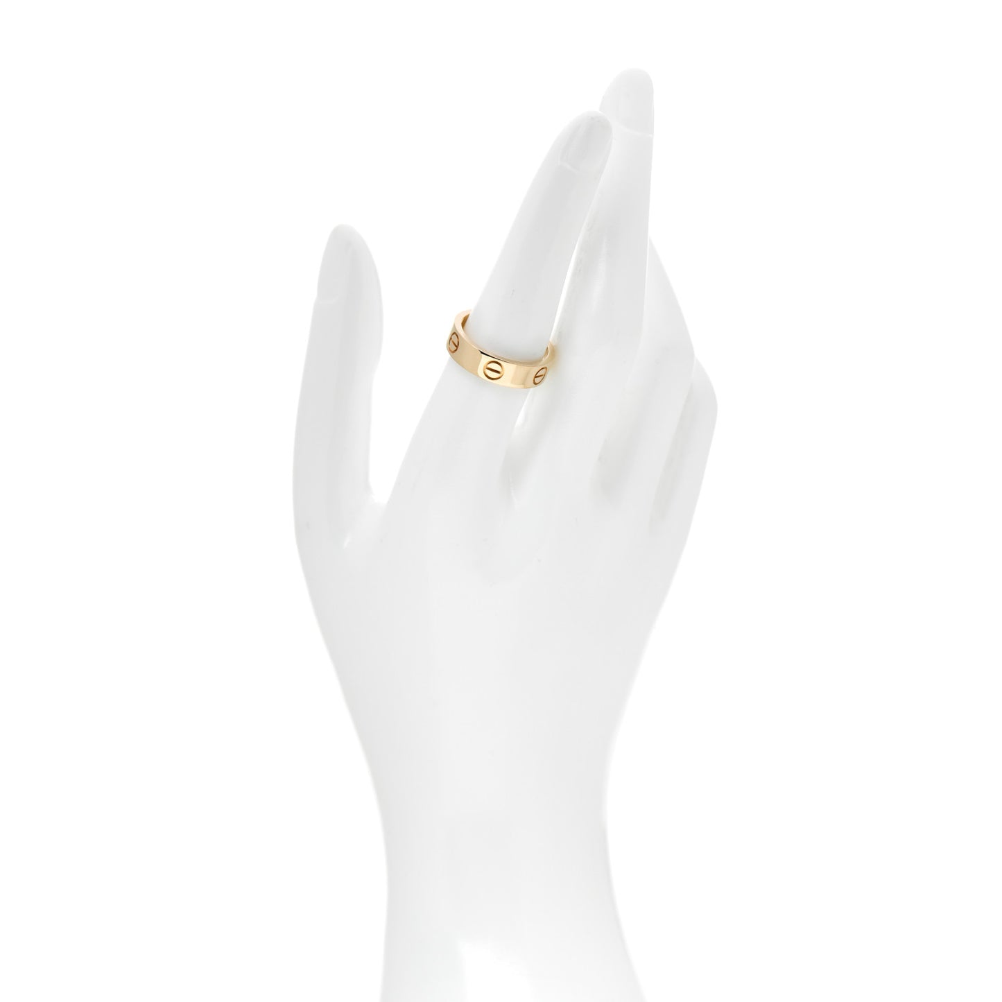 18K Yellow Gold 5.5mm LOVE Ring 56 7.5