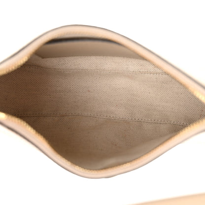 Gucci GG Supreme Monogram Textured Dollar Calfskin Small Ophidia Hobo Beige Mystic White Oatmeal 5 of 11