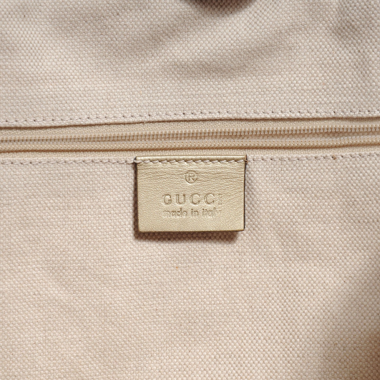 Guccissima Large Sukey Champagne