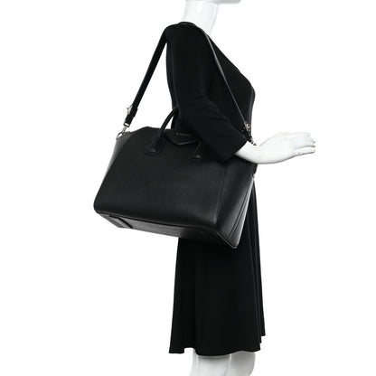 Givenchy Sugar Goatskin Medium Antigona Black 2 of 14