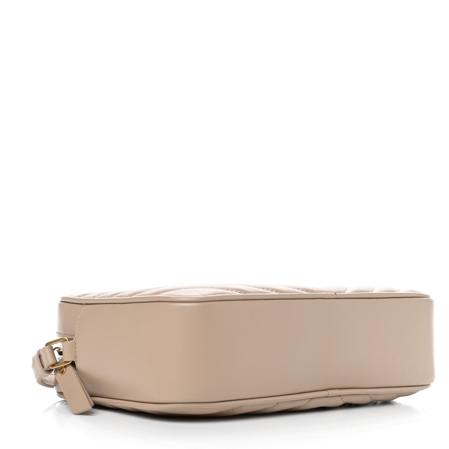 Calfskin Matelasse Monogram Lou Camera Bag Dark Beige