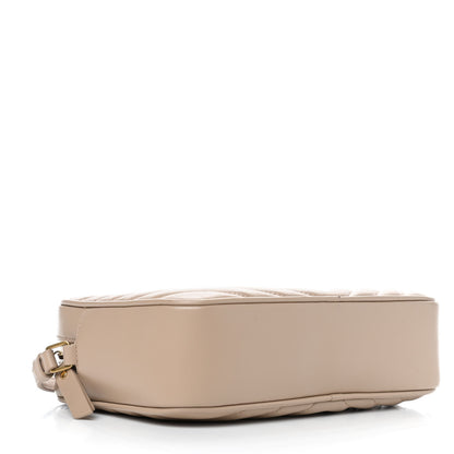 Saint Laurent Calfskin Matelasse Monogram Lou Camera Bag Dark Beige 3 of 5