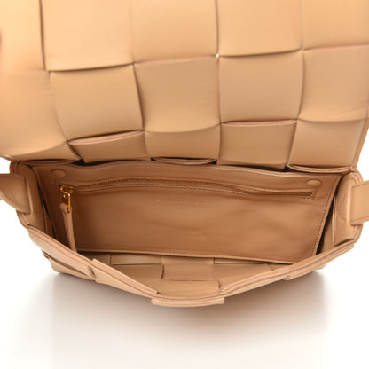 Bottega Veneta Nappa Maxi Intreccio Cassette Bag Almond 5 of 9