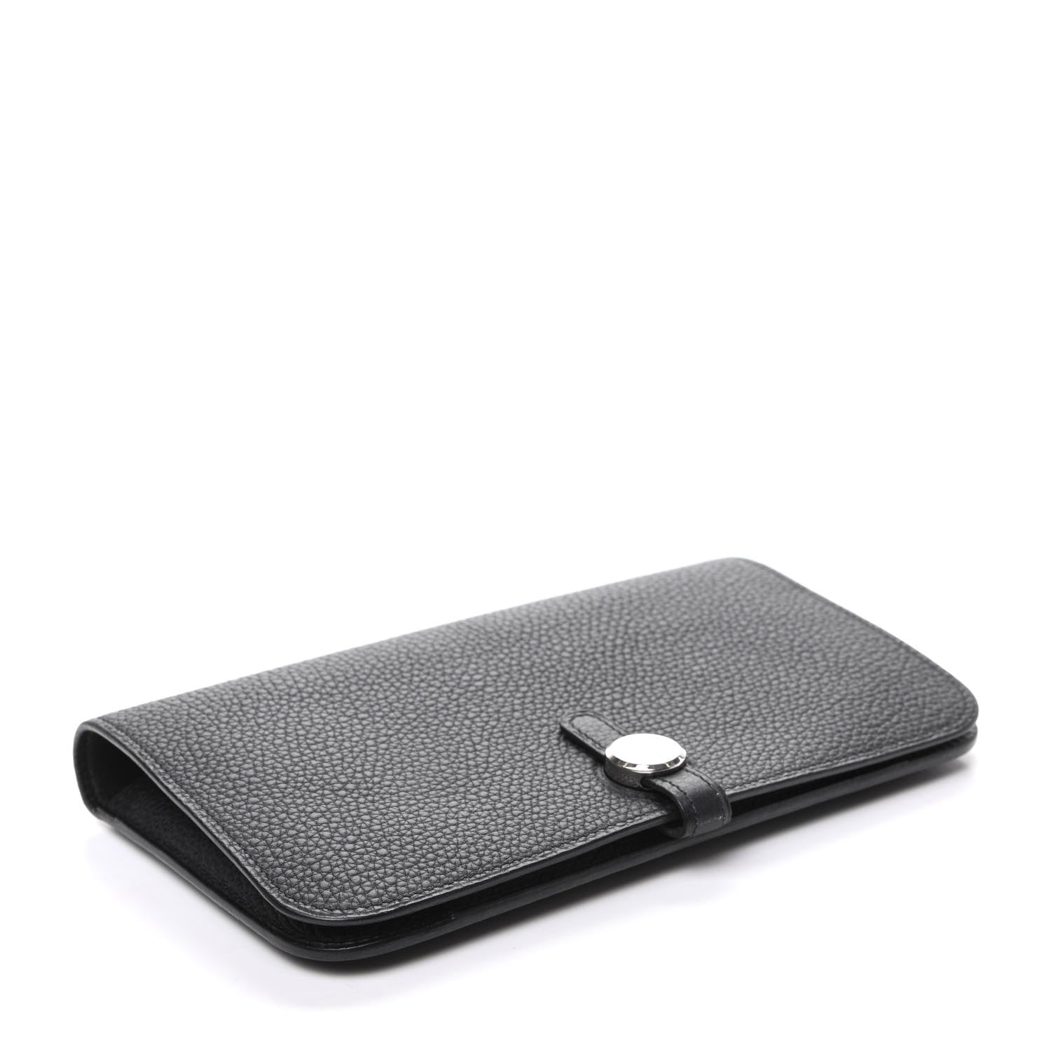 Hermes Togo Dogon Duo Wallet Black 4 of 8