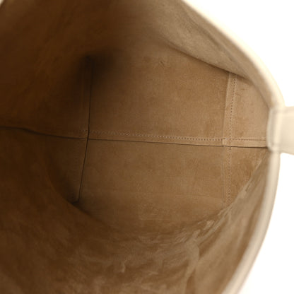 The Row Grained Calfskin Medium N/S Park Tote Ivory 5 of 9
