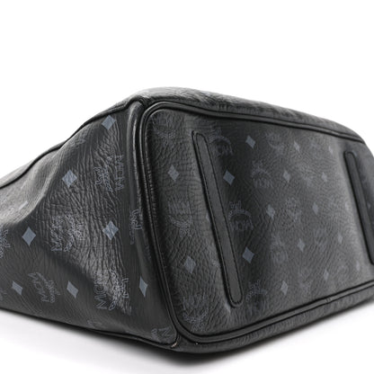 MCM Visetos Large Project Reversible Shopper Tote Black 8 of 15