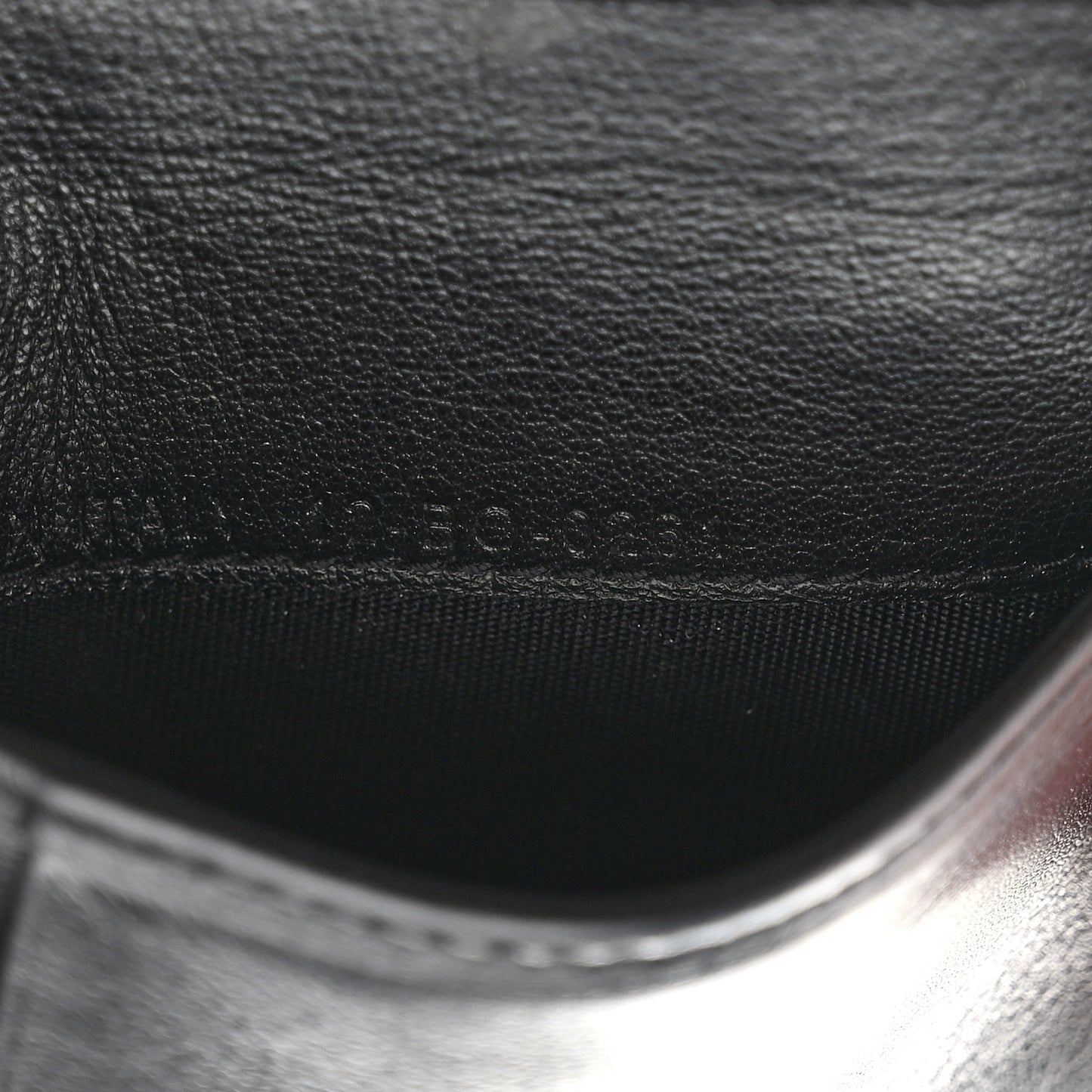 Oblique Bi-Fold Card Holder Blue