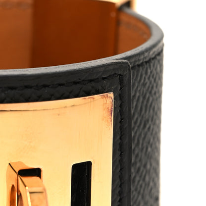 Hermes Epsom Collier de Chien CDC Bracelet S Black 6 of 7