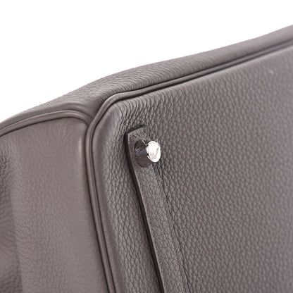 Hermes Togo Birkin 30 Etain 40 of 41