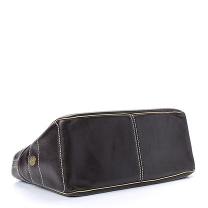 Celine Buffalo Boogie Satchel Brown 4 of 9