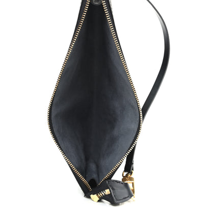 Louis Vuitton Epi Pochette Accessories 24 Black 5 of 9