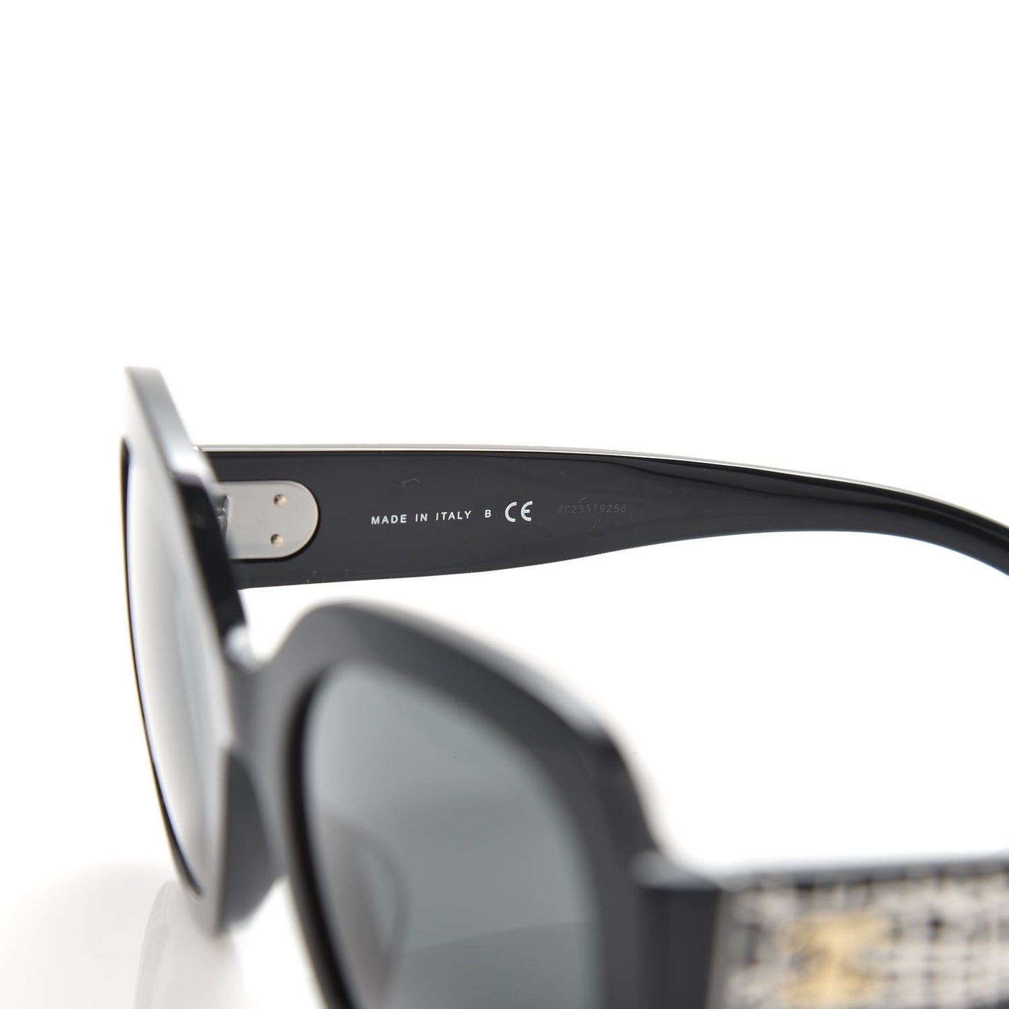 Acetate Polarized Pantos Sunglasses 5433-A Black