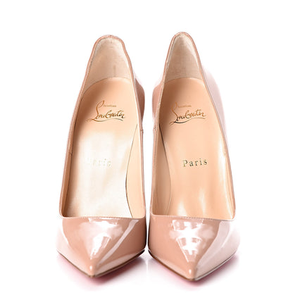 Christian Louboutin Patent So Kate 120 Pumps 37 Nude 2 of 8