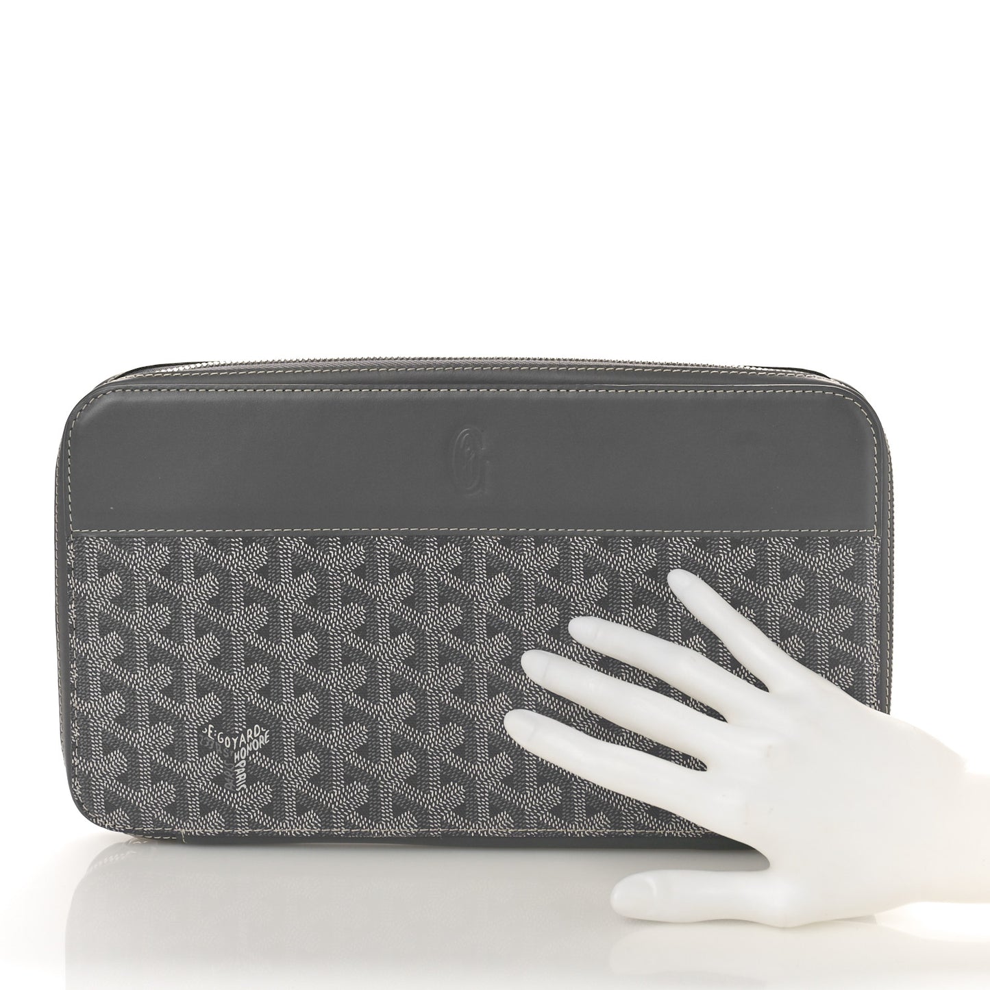 Goyardine Opera Wallet Grey
