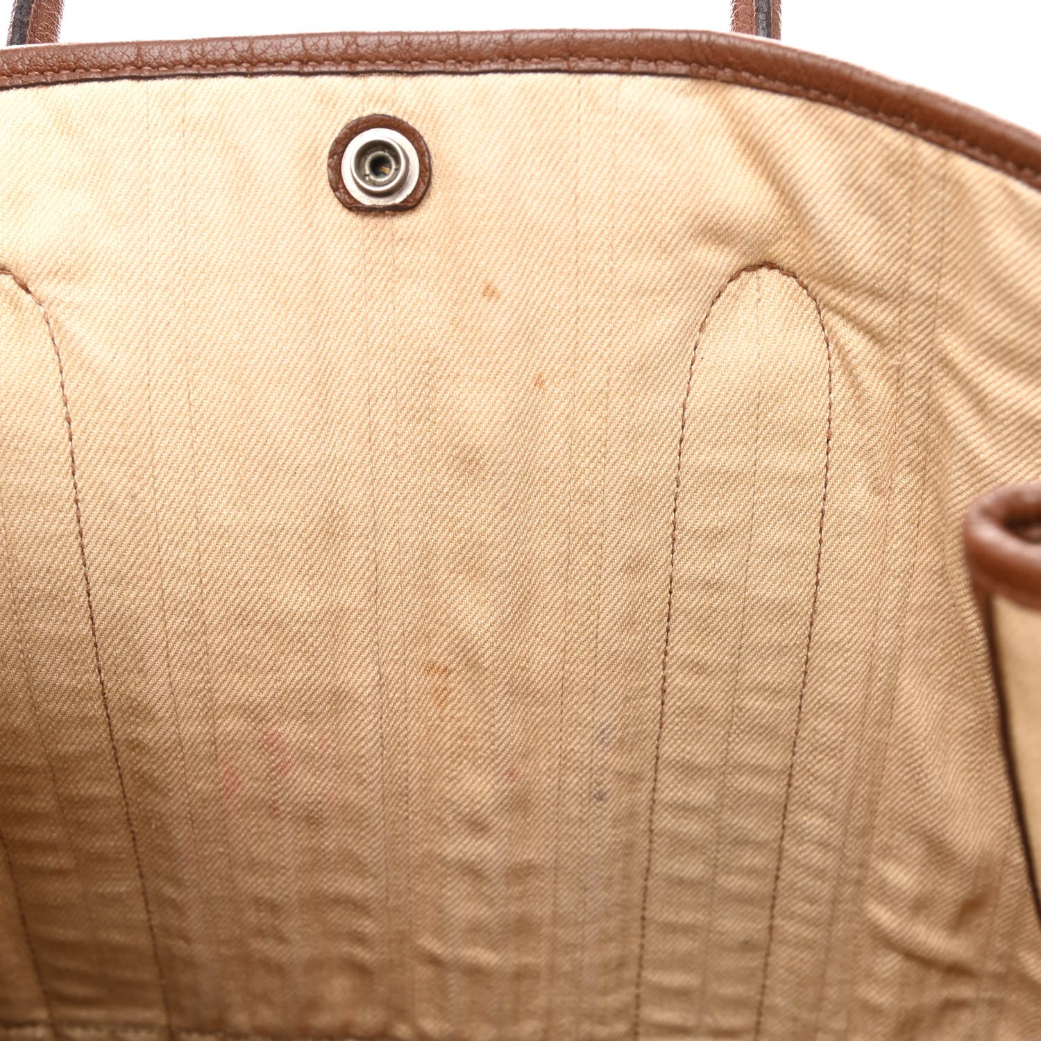 Hermes Ribbed Canvas Negonda Garden Party MM 36 11 of 13