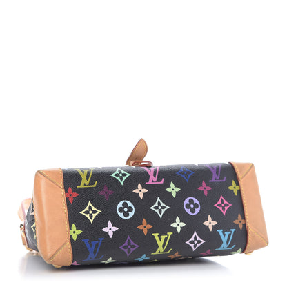 Louis Vuitton Monogram Multicolor Eliza Black 4 of 10