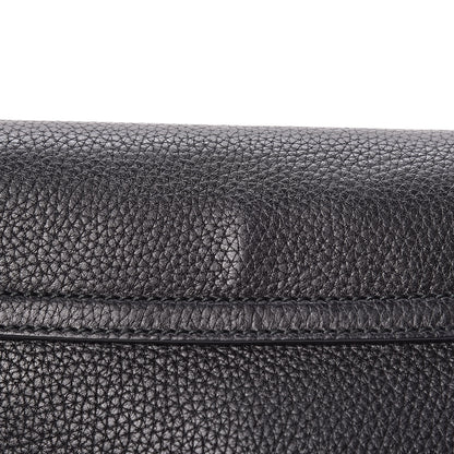 Gucci Pebbled Calfskin Medium Soho Flap Crossbody Black 11 of 12