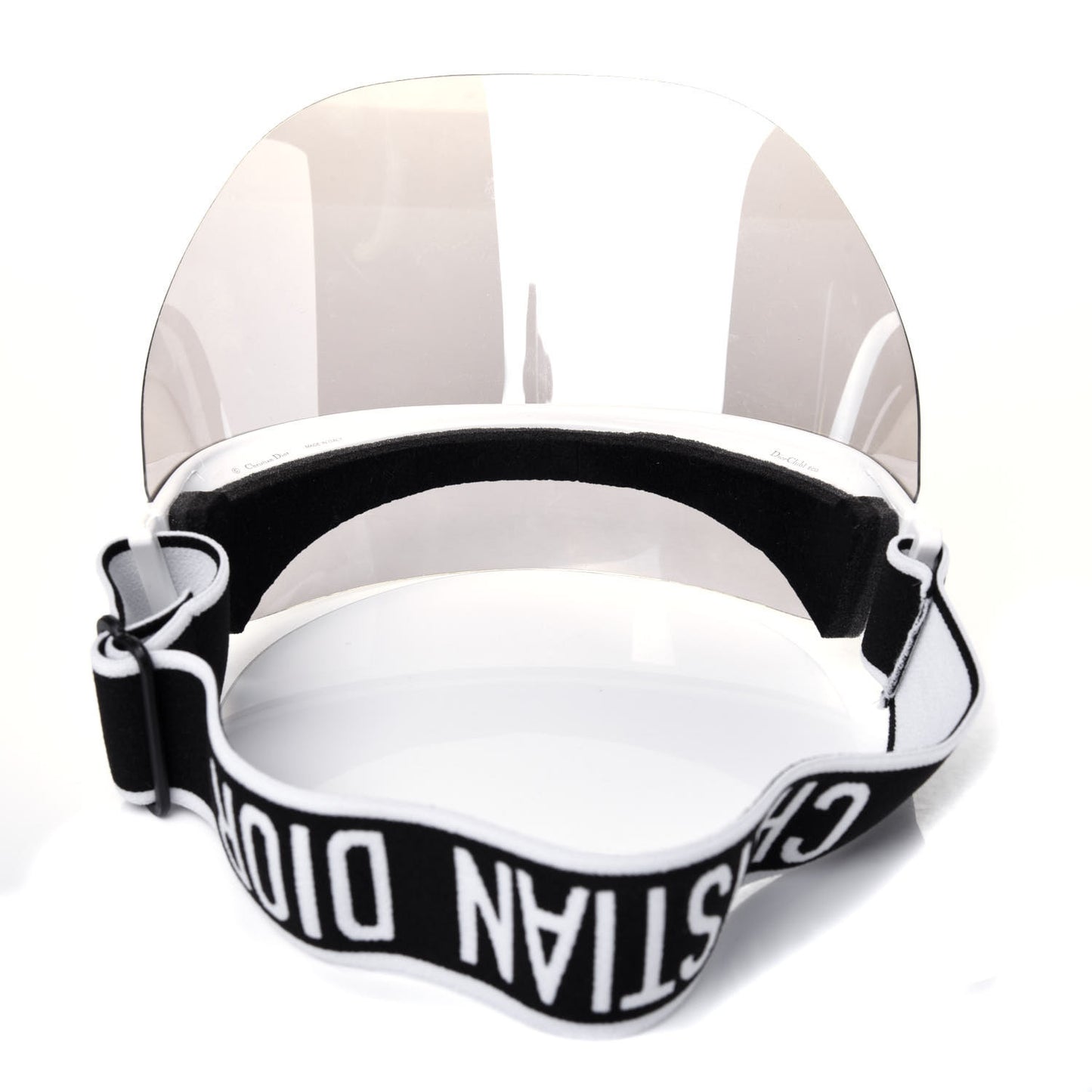 Mirrored DiorClub1 Sun Visor Black
