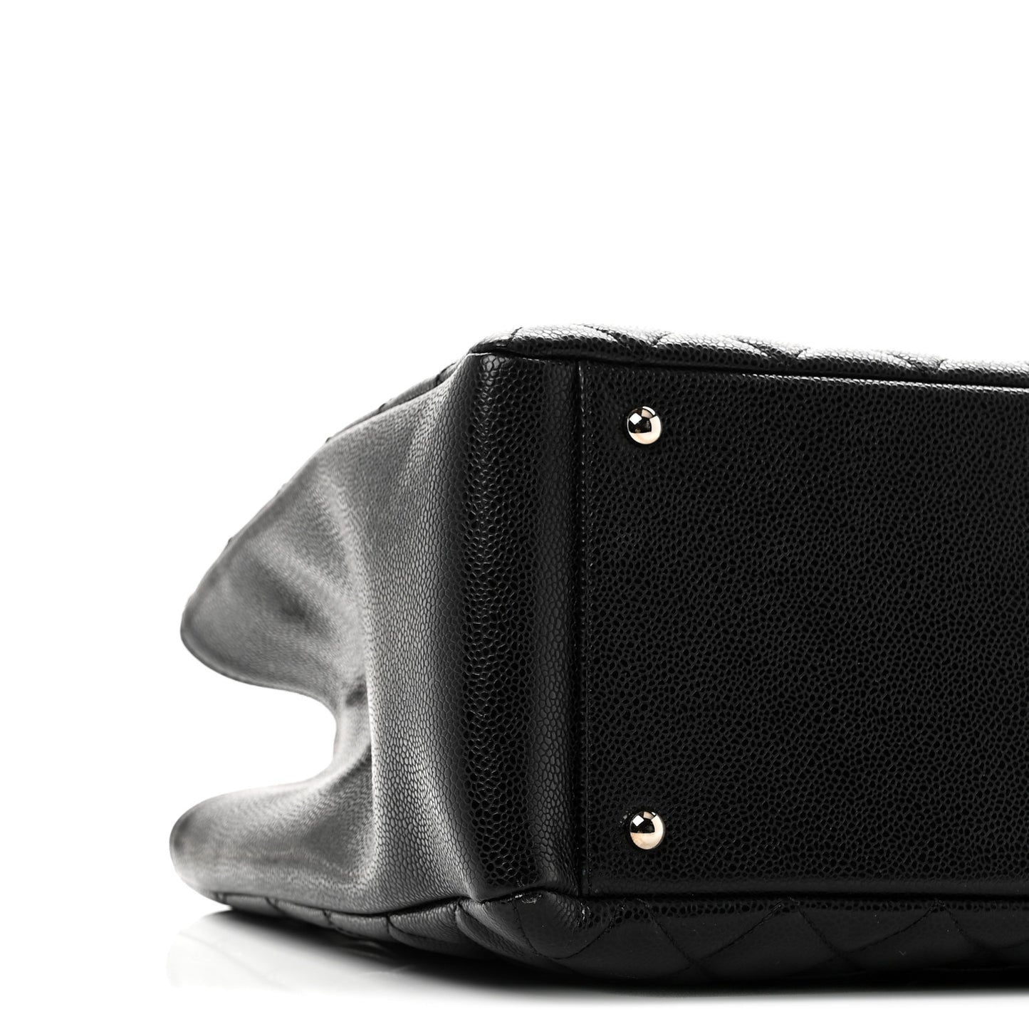 Caviar Quilted XL Grand Shopping Tote GST Black