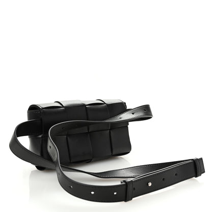 Bottega Veneta Nappa Maxi Intreccio The Belt Cassette Bag Black 3 of 9