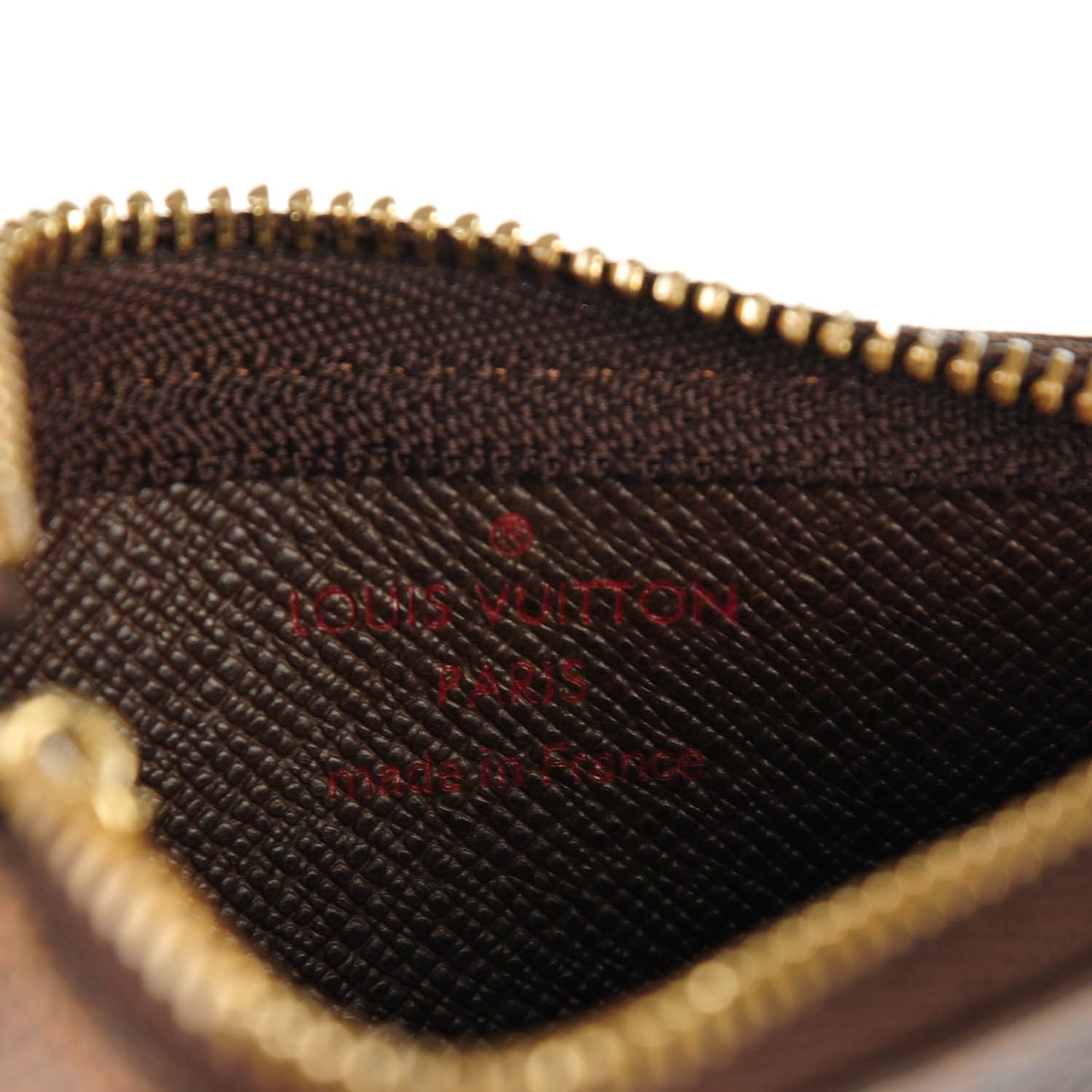Damier Ebene Key Pouch