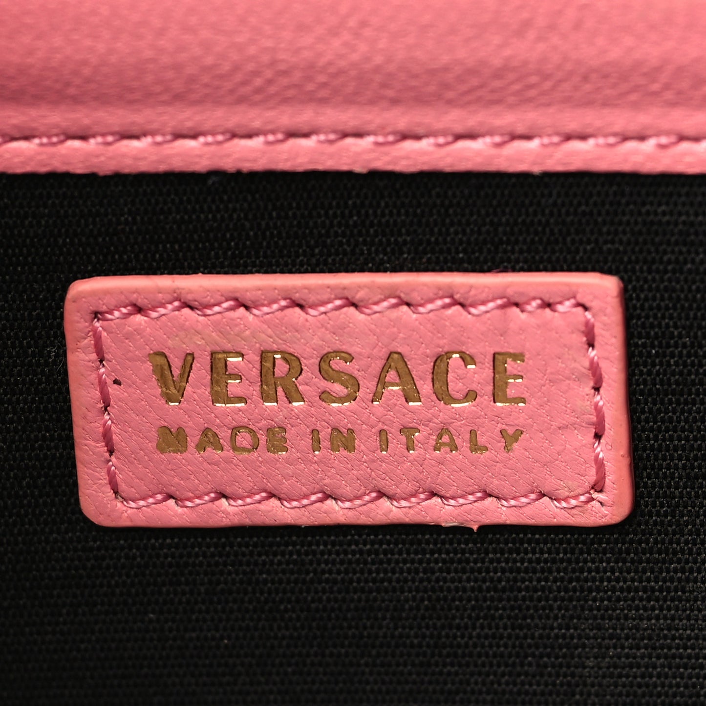 Calfskin Icon Quilted Wallet On Chain Crossbody Pink